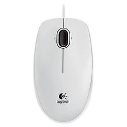 Безжична мишка Logitech B100 - 800 dpi - Бял