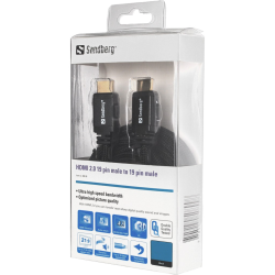SANDBERG SNB-508-99 :: Кабел Sandberg HDMI 2.0 4K Ultra HD 19M-19M, 3.0 м