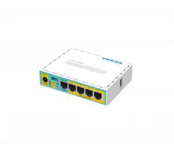 Ruter-MikroTik-RB750UPr2-hEX-PoE-lite-650-MHz-64-MB-5xFE-PoE-out-USB-2.0