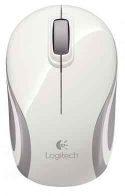 Мишка Logitech Wireless Mini Mouse M187 white