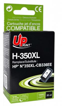 Касета с мастило Мастилница за струен принтер UPRINT H-350XL, HP, Черен