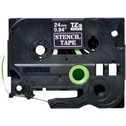 Касета за етикетен принтер Brother TZ-EST151 Tape Stencil, 24mm - Eco