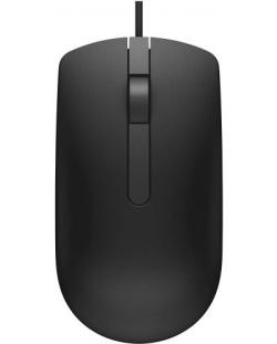 Мишка Dell MS116, оптична, 1000dpi, USB, черна
