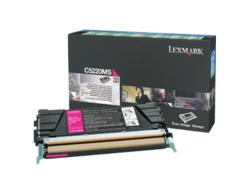 Тонер за лазерен принтер Lexmark C5220MS C522, 524, 530, 532, 534 Magenta Return Programme 3K Toner Cartridge