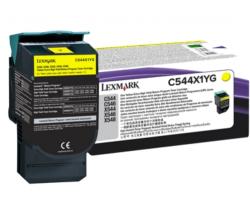 Тонер за лазерен принтер Lexmark C544, X544 Yellow Extra High Yield Return Programme Toner Cartridge