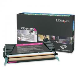 Тонер за лазерен принтер Lexmark C736H1MG C-X736, X738 Magenta Return Programme 10K Toner Cartridge