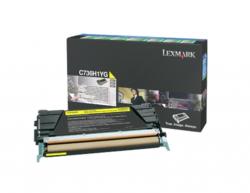 Тонер за лазерен принтер Lexmark C736H1YG C-X736, X738 Yellow Return Programme 10K Toner Cartridge
