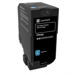 Тонер за лазерен принтер Lexmark 74C20C0 CS720, CS-CX725 Cyan Return Programme 3K Toner Cartridge