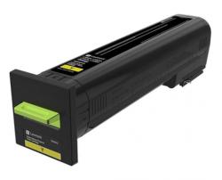 Тонер за лазерен принтер Lexmark 72K20Y0 CS-CX820, CX825, 860 Yellow Return Programme 8K Toner Cartridge