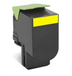 Тонер за лазерен принтер Lexmark 80C2XY0 CX510 Yellow Return Programme 4K Toner Cartridge