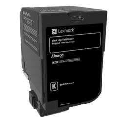 Тонер за лазерен принтер Lexmark 84C2HK0 CX725 Black Return Programme 25K Toner Cartridge