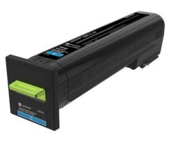 Тонер за лазерен принтер Lexmark 82K2XC0 CX825, 860 Cyan Return Programme 22K Toner Cartridge