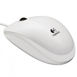 Мишка LOGITECH B100 OPT USB бяла