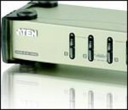 Кабел/адаптер ATEN CS1734B :: 4-Port USB KVMP превключвател с OSD,  USB 2.0