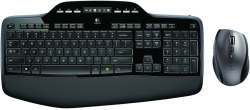 Клавиатура LOGITECH MK710 Wireless Desktop - BLACK - US INT'L - EER