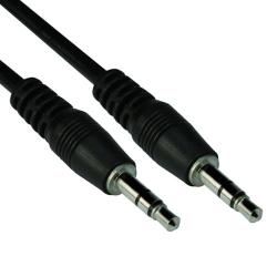 Аудио Кабел 3.5mm Stereo M - M - CV201-0.5m