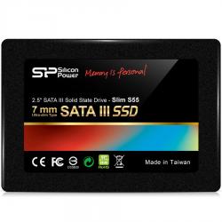 Хард диск / SSD SILICON POWER S55 Solid State Drive 120GB, 2.5", 7mm, SATA III 6Gbps
