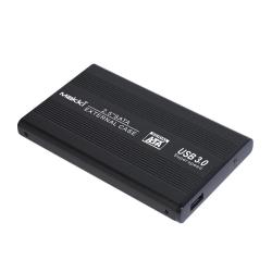 Кутия/Чекмедже за HDD Makki Външна кутия за харддиск External Case 2.5" SATA USB3.0 Aluminium Black