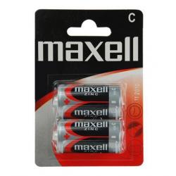 Батерия Цинк Манганова батерия MAXELL R14 -2 бр. в опаковка- 1,5V