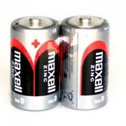 Батерия Цинк манганова батерия MAXELL R20 -2 бр. в опаковка- 1.5V