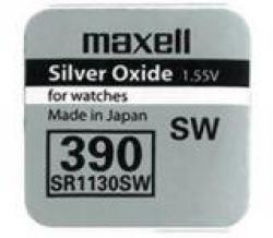 Батерия Бутонна батерия сребърна MAXELL SR 1130 SW -AG10- 389-390-  1.55V