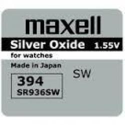 Батерия Бутонна батерия сребърна MAXELL SR-936 SW -AG9-, 394 1.55V