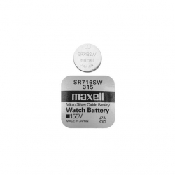 Батерия Бутонна батерия сребърна MAXELL SR-716 SW 1.55V -315-