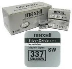 Батерия Бутонна батерия сребърна MAXELL SR-416 SW 1.55V -337-   1.55V