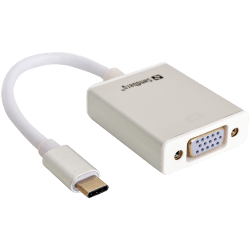 Кабел/адаптер SANDBERG SNB-136-13 :: Конвертор от USB Type-C към VGA