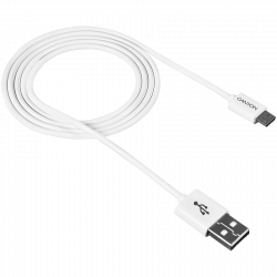 Кабел/адаптер CANYON Micro USB cable, 1M, White