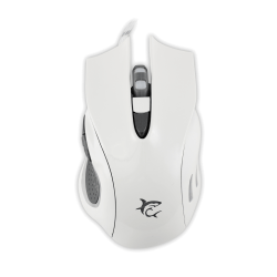 Мишка WHITE SHARK GM-1605W :: Геймърска мишка Hercules, 4800dpi, бяла