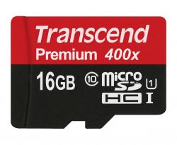 Pamet-Transcend-16GB-microSDXC-SDHC-Class-10-UHS-I-400x-Premium-no-Adapter