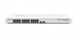 Комутатор/Суич Cloud Smart Switch Mikrotik CSS326-24G-2S+RM 24 port