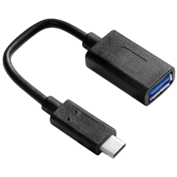 Кабел/адаптер VALUE 11.99.9030 :: USB кабел с адаптер, OTG, USB3.1, C-A, M-F, 0.15 m