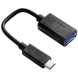 VALUE 11.99.9030 :: USB кабел с адаптер, OTG, USB3.1, C-A, M-F, 0.15 м
