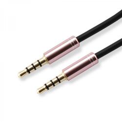 Кабел/адаптер SBOX 3535-1.5P :: Аудио кабел, 3.5 мм стерео жак M-M, 1.5 м, Розов