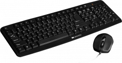 Клавиатура Canyon CNE-CSET1-BG USB Black
