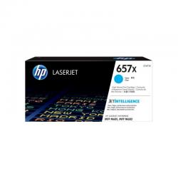 Тонер за лазерен принтер HP 657X High Yield Cyan Original LaserJet Toner Cartridge (CF471X)