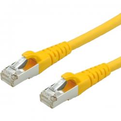 Медна пач корда Patch cable S-FTP Cat.6 1m, Yellow, 21.15.1191