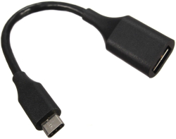 Кабел/адаптер VCom Адаптер Adapter OTG USB3.1 type C - USB2.0 AF - CU404-0.2m