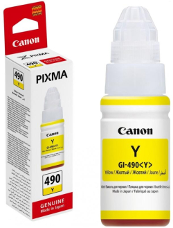 Касета с мастило Canon GI-490 Y