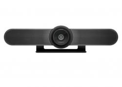Уеб камера Logitech MeetUp Confererence Solution, Ultra HD 4K 30 fps, Up To 6 Seats, Super Wide 120°, Motorized PT, RightSight, RightLight, RightSound, 5x HD Zoom, Black