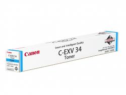 Тонер за лазерен принтер Canon Toner C-EXV 34, Cyan