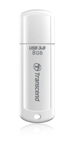Flash-pamet-Transcend-8GB-JetFlash-730-USB-3.0-read-up-to-55MBs-White