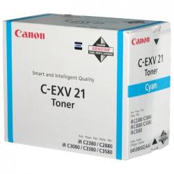 Тонер за лазерен принтер Canon Toner C-EXV 21, Cyan