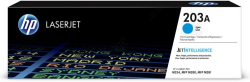 Тонер за лазерен принтер HP 203A Original Cyan LaserJet Toner Cartridge на най-ниска цени