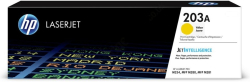 Тонер за лазерен принтер HP 203A Original Yellow LaserJet Toner Cartridge на най-ниска цени