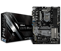 ASROCK-Main-Board-Desktop-Z370-S1151-4xDDR4-2xPCIe-x16-3xPCI-Ex1-ATX-retail