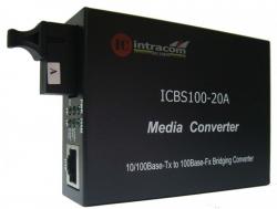 Медия конвертор ICB 10-100 BI-DI MC 1310-1550 nm, 20 km LFP