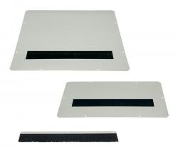 Аксесоар за шкаф Cable entry plate with brush strip for 380x210